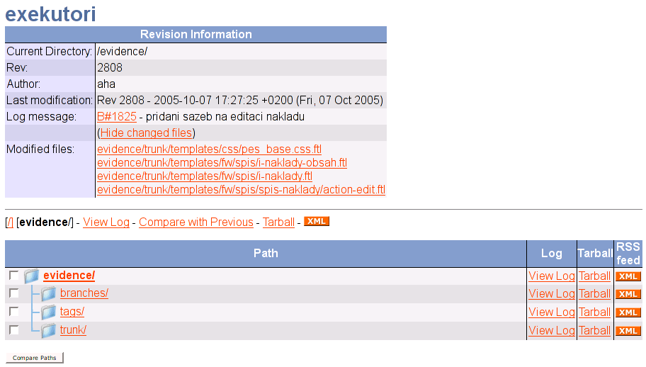 Přístup přes web